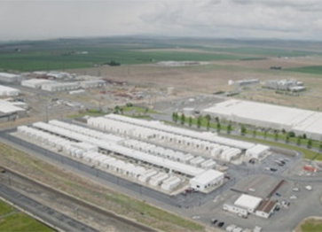 画像：屋外の倉庫のイメージ