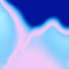 ぼやけた青とピンクのグラデーションの背景。