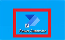 Power Automate のショートカット アイコン