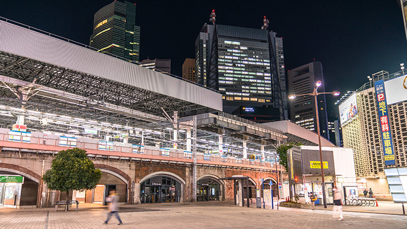 駅の外観