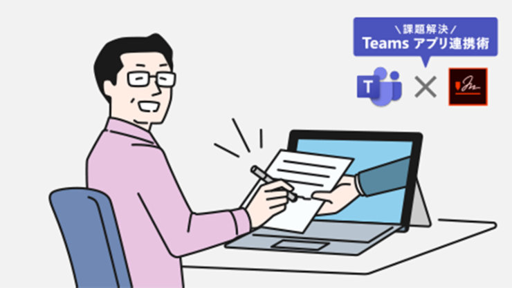 Teams と Adobe Sign アプリの連携