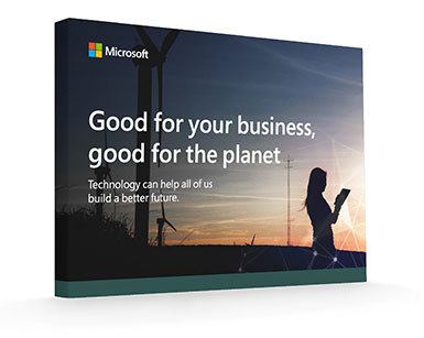 The “Good for your business, good for the planet” e-book