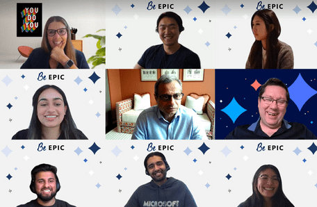 A still of Microsoft Teams call