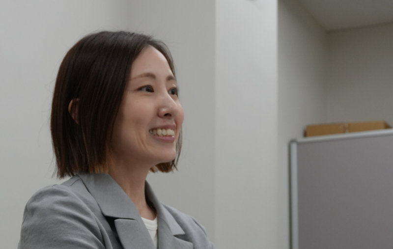 株式会社ユーザーサイド　営業推進課　課長　廣川 唯 氏クローズアップ横顔