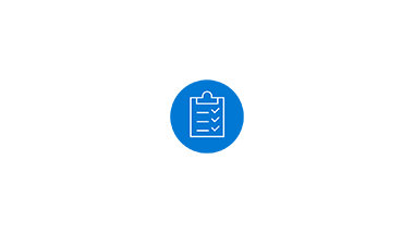 Streamline compliance blue icon