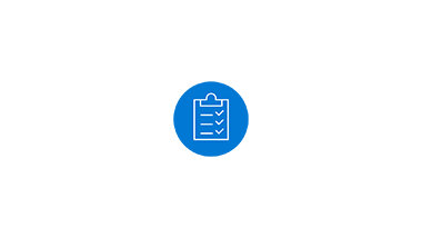 Streamline compliance blue icon