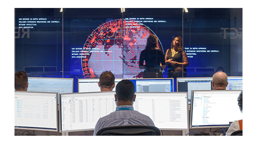 Die Cybersicherheitszentrale von Microsoft