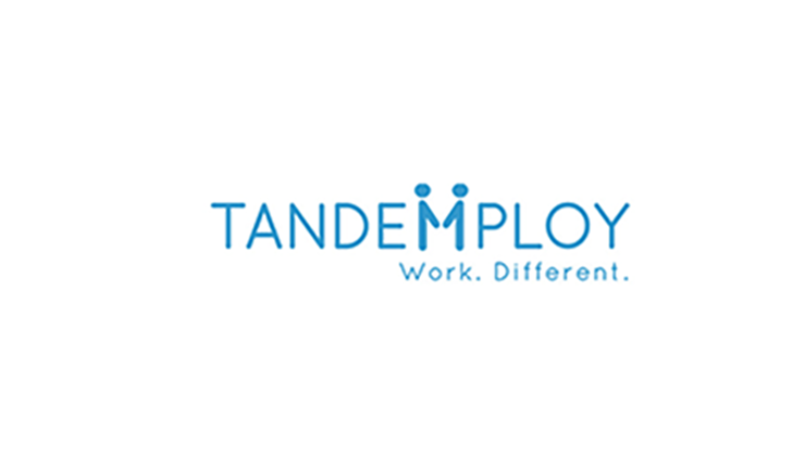 Logo von Tandemploy Work. Different.