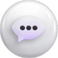 Emoji Icon einer Sprechblase