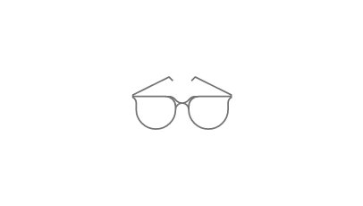 Dieses Icon zeigt eine Brille.