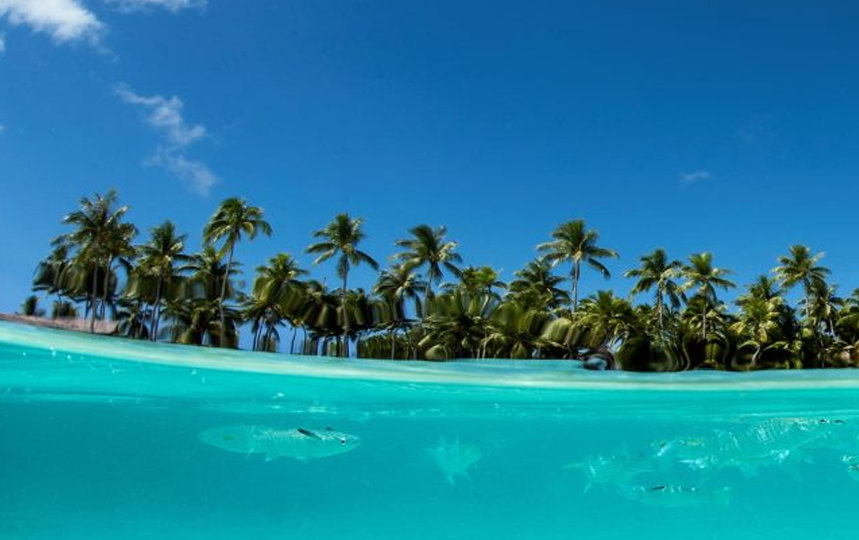 the tiny islands of the Pacific face big environmental challenges and constant threats from natural disasters.