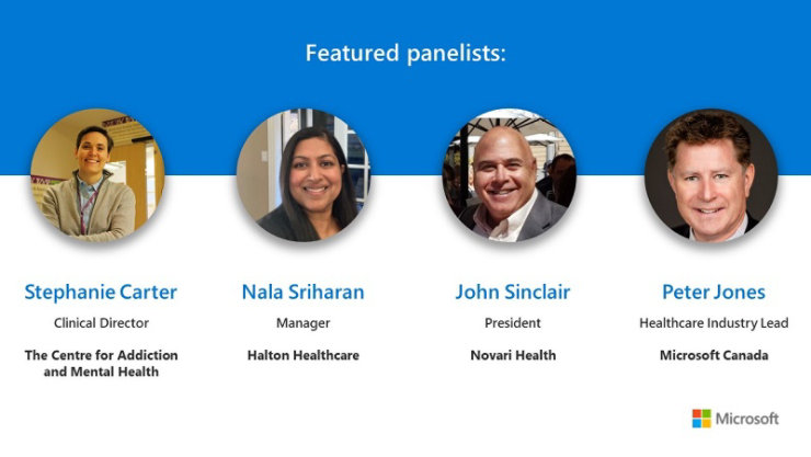  Featured panelists of the Innovations in Mental Health Access with Central Intake Webinar