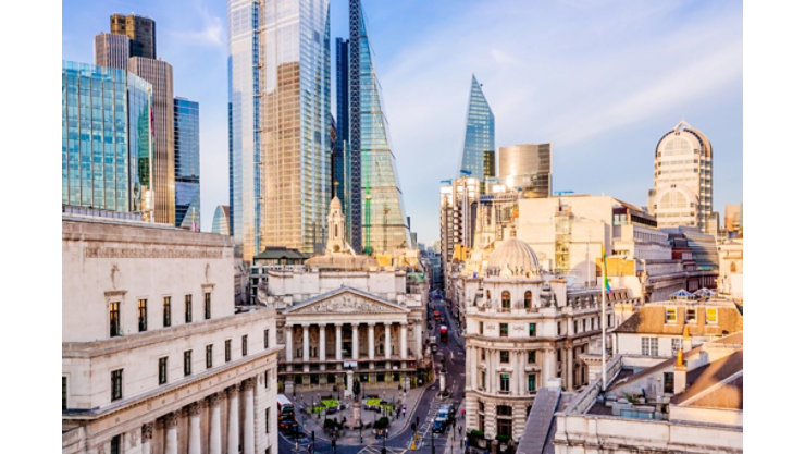 Scène du centre-ville de Londres