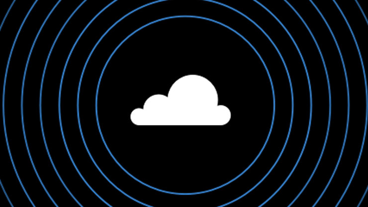 An illustration of the cloud