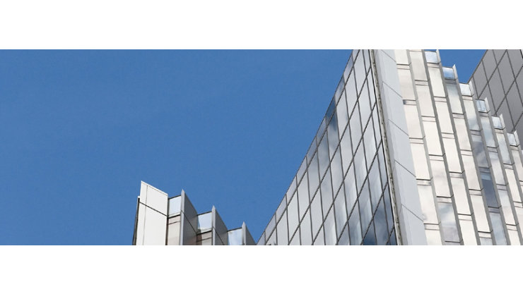 Exterior of building of Public Works Authority, Ashghal