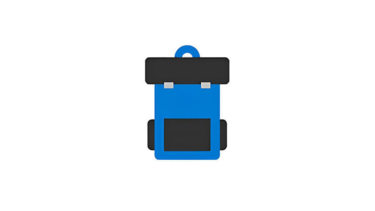depicting a backpack