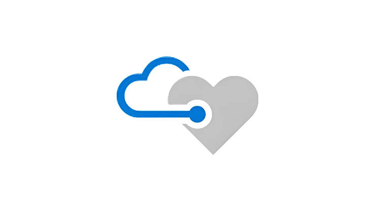 depicting a cloud connecting with a heart. 