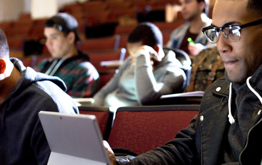 College Student in a Lecture