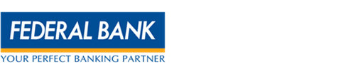 Logo of federal bank your perfect banking partner