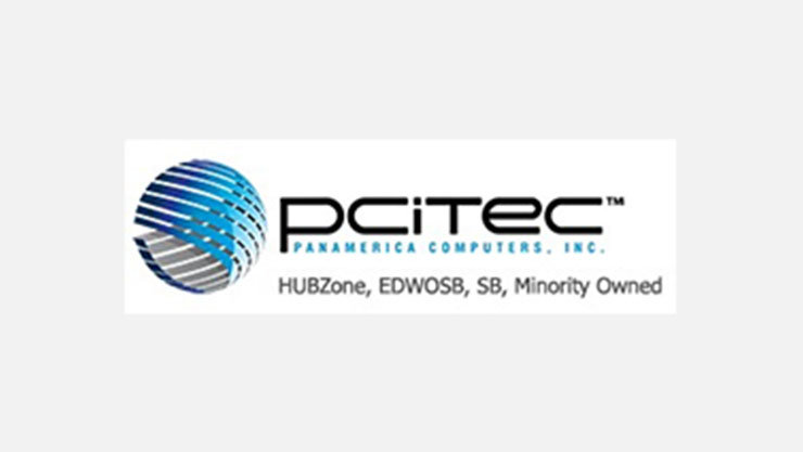 PCiTeC PANAMERICA COMPUTERS. INC. HUBZone, EDWOSB, SB, Minority Owned logo