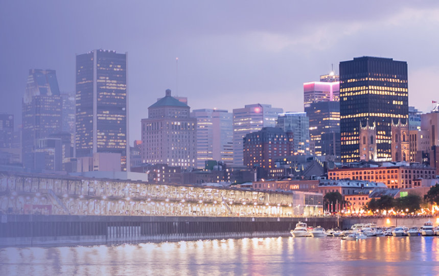 centre-ville de Montréal, Canada