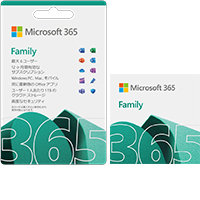 Microsoft 365 Family POSA カードと ESD タイル