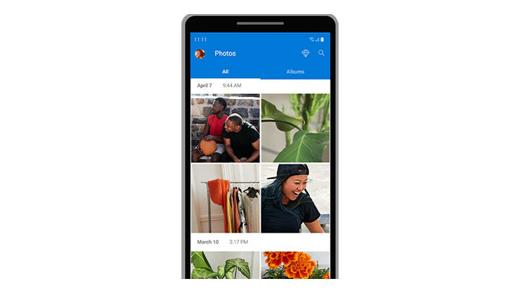 エクスプローラーで開いた OneDrive フォルダ