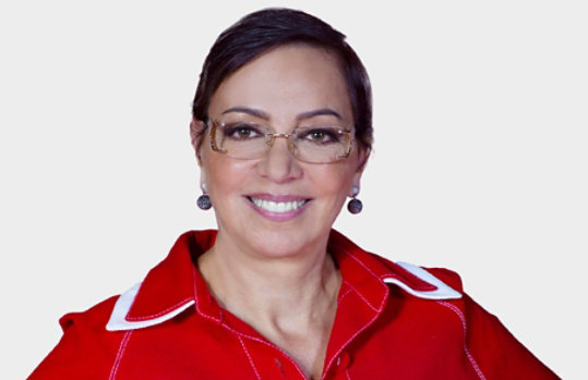 Fotografia da Tania Cosentino, presidente da Microsoft Brasil