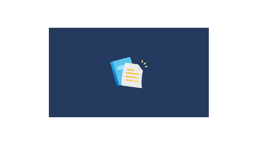 イラスト：書類