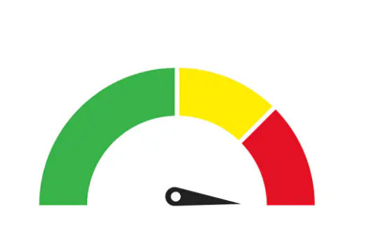 申込状況メーター: 赤