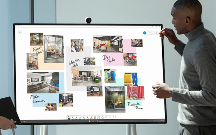 Surface Hub を使用した作業コラボレーション