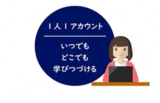 1 人 1 アカウントを利用する生徒