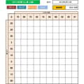 100マス計算（上級）テンプレート