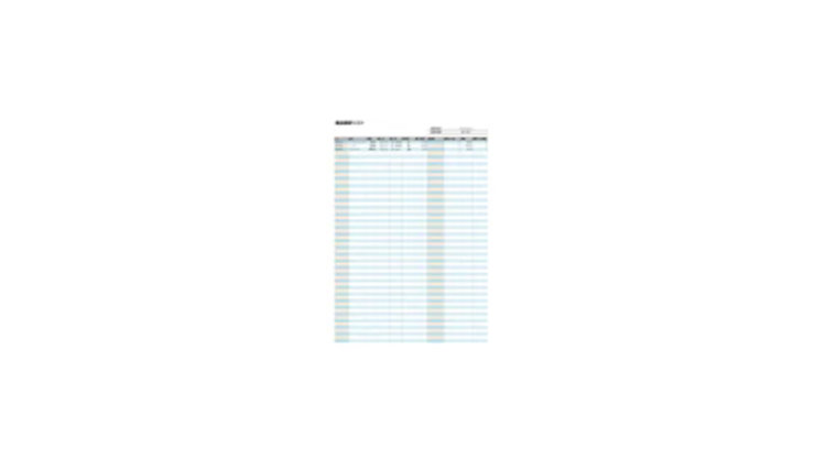 棚卸管理表（備品）のテンプレート/Excel