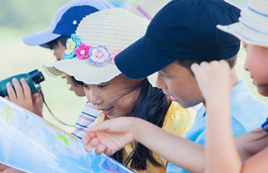  夏休みの子どもたち