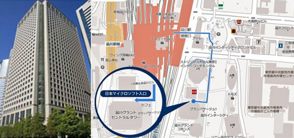 マイクロソフト 大手町テクノロジーセンター 地図