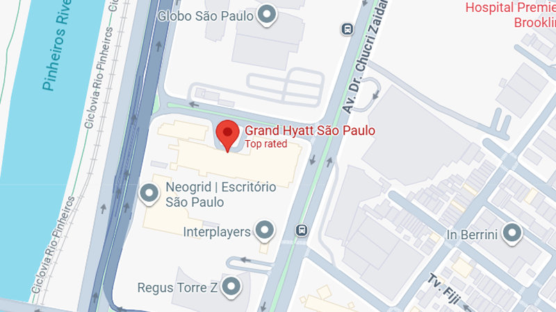 Mapa mostrando Av. das Nações Unidas, 13.301 - Vila Leopoldina, São Paulo - SP, 04578-000, Brasil