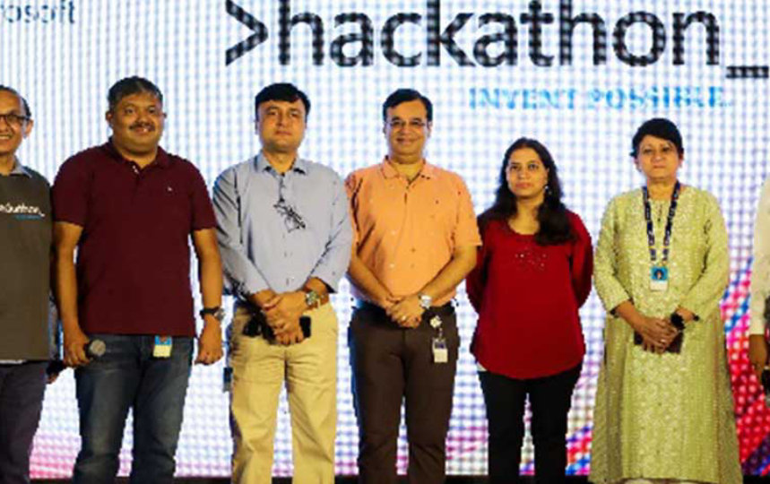 7 people posing standing