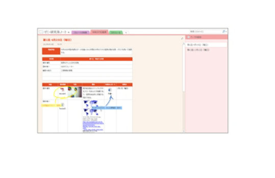 のスクリーンショット ゼミ・研究系ノート