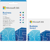 Microsoft 365 Business Standard POSA カードと ESD タイル