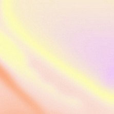 黄色、ピンク、オレンジのグラデーションが暖かく優しい色の融合を生み出す、柔らかくぼやけた抽象的な背景。