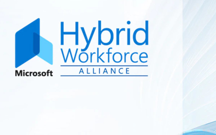 Microsoft Hybrid Workforce Alliance ロゴ