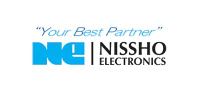 Nissho Electronics ロゴ | "Your Best Partner" | Ne