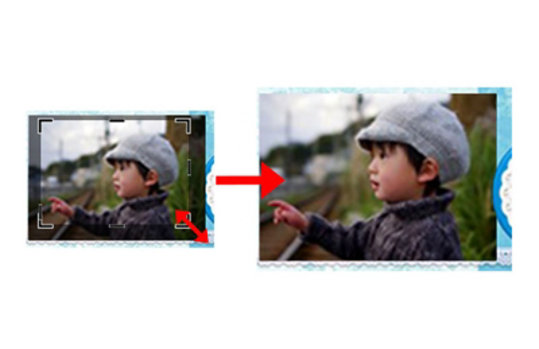  写真調整のイラスト