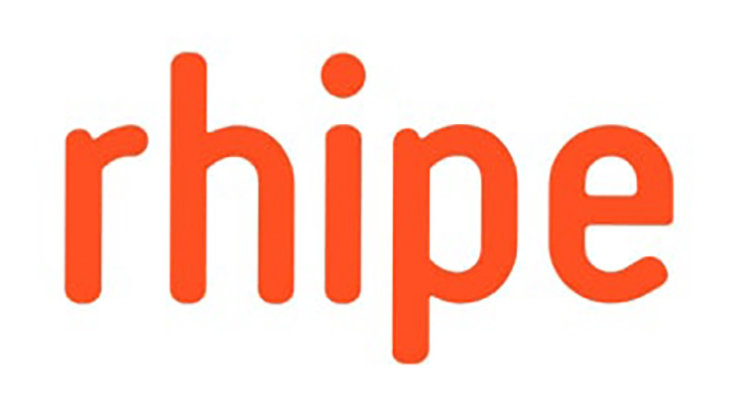 Rhipe logo – rhipe in text format in red 