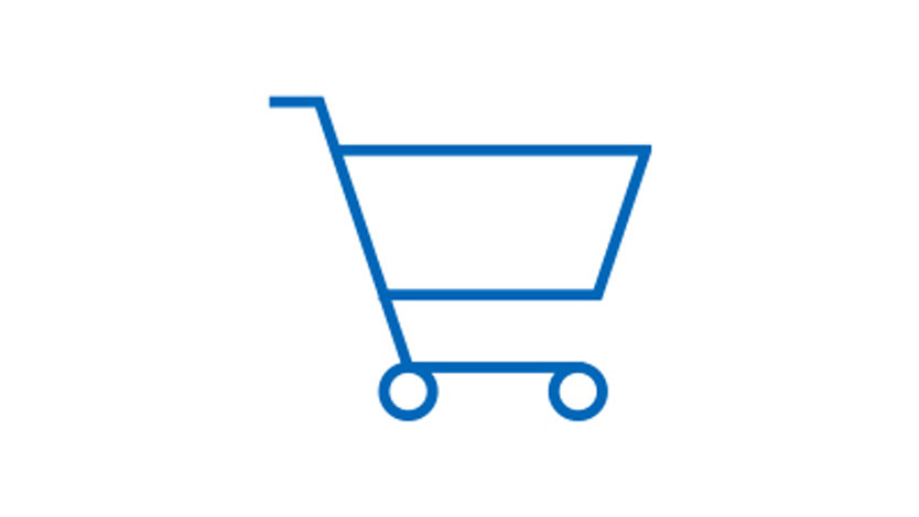 Shopping cart icon