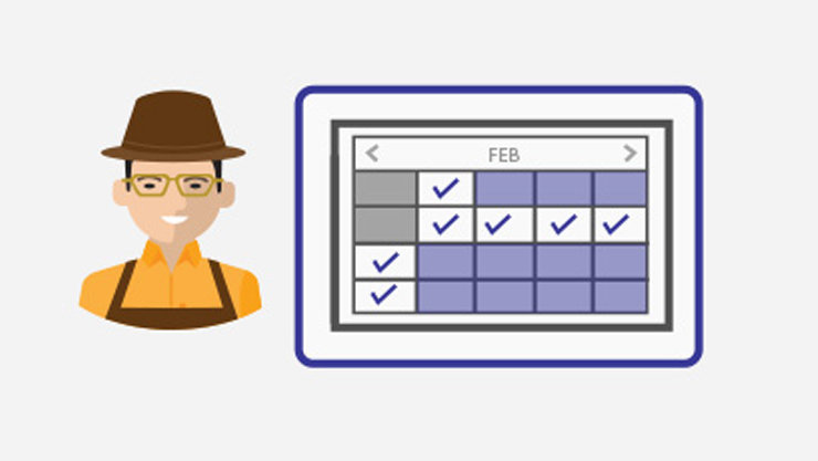 Food & Beverage male avatar is gain unique customer insights through Azure to deliver personal service that will keep the customers hungry for more