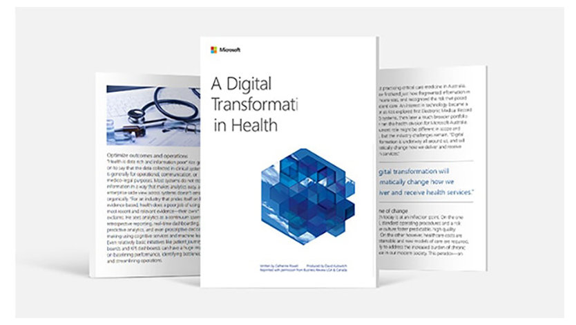 Digital transformation in health e-book