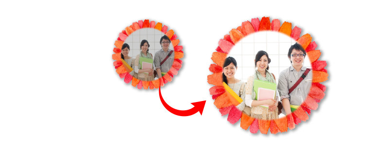 写真の明るさとコントラストを調整する