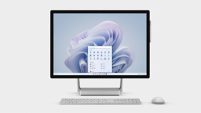 Surface Studio 2 灰色の背景に